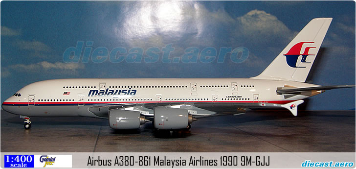 Airbus A380-861 Malaysia Airlines 1990 9M-GJJ