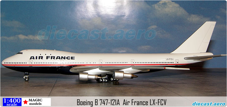 Boeing B 747-121A  Air France LX-FCV
