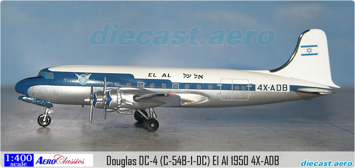 Douglas DC-4 (C-54B-1-DC) El Al 1950 4X-ADB