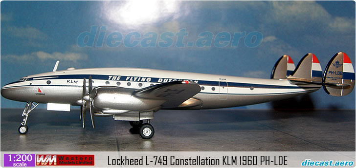 Lockheed L-749 Constellation KLM 1960 PH-LDE