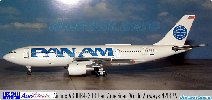 Airbus A300B4-203 Pan American World Airways N213PA