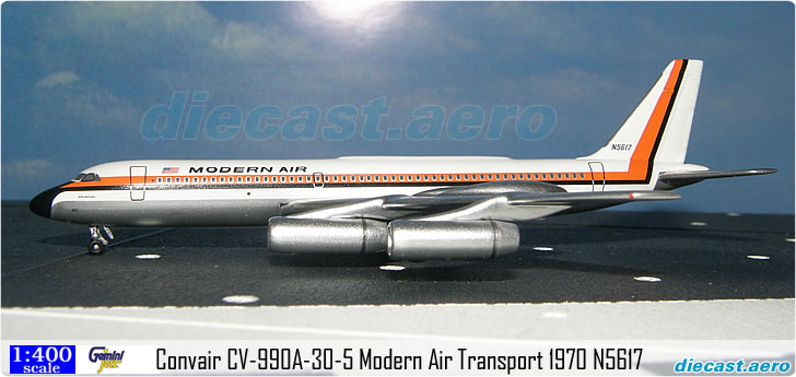 Convair CV-990A-30-5 Modern Air Transport 1970 N5617