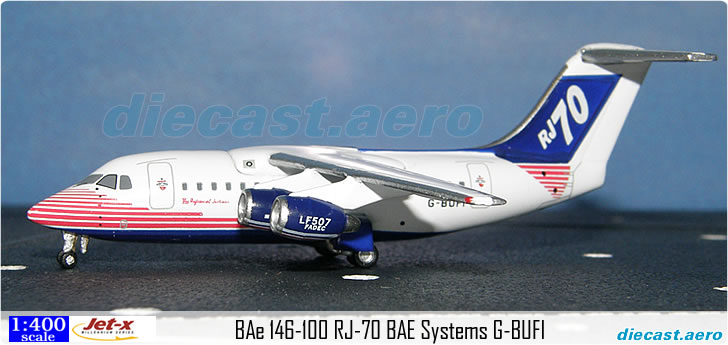 BAe 146-100 RJ-70 BAE Systems G-BUFI