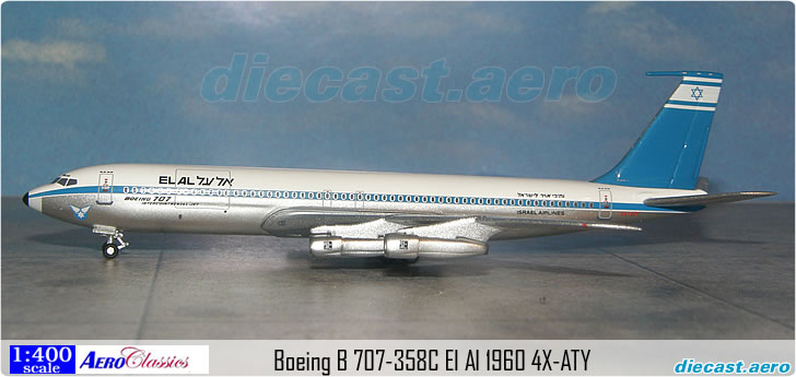 Boeing B 707-358C El Al 1960 4X-ATY