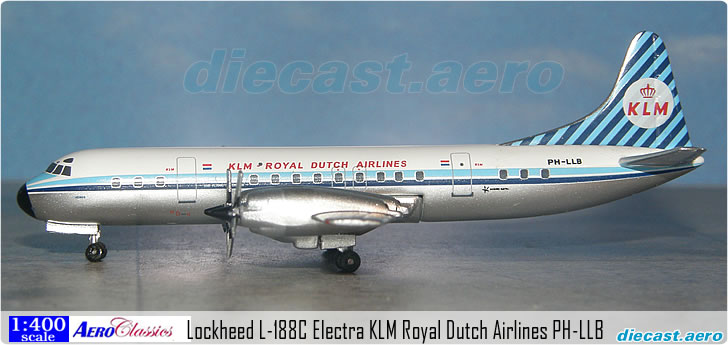 Lockheed L-188C Electra KLM Royal Dutch Airlines PH-LLB