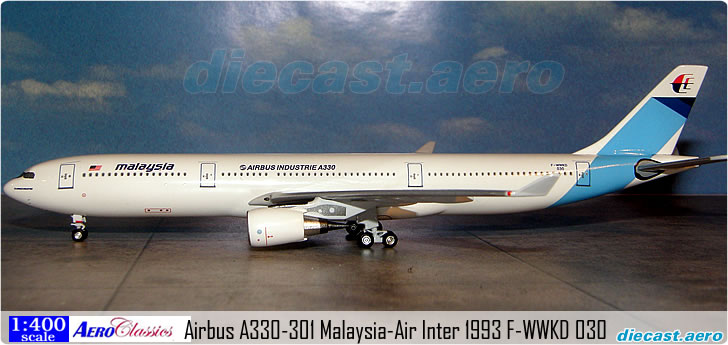 Airbus A330-301 Malaysia-Air Inter 1993 F-WWKD 030