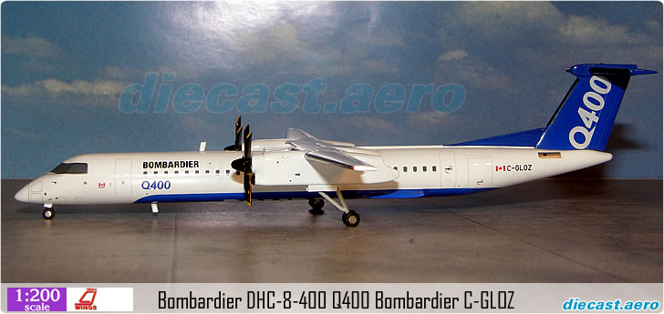 Bombardier DHC-8-400 Q400 Bombardier C-GLOZ