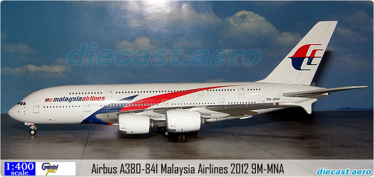 Airbus A380-841 Malaysia Airlines 2012 9M-MNA