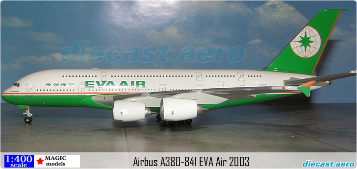 Airbus A380-841 EVA Air 2003