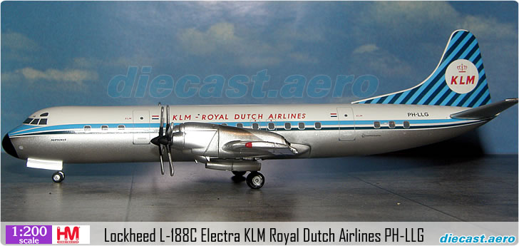 Lockheed L-188C Electra KLM Royal Dutch Airlines PH-LLG