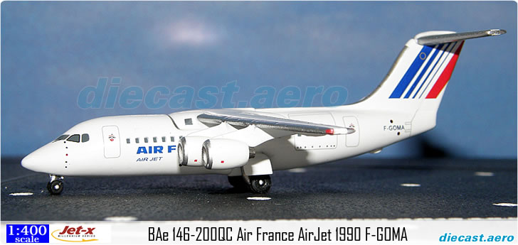 BAe 146-200QC Air France AirJet 1990 F-GOMA