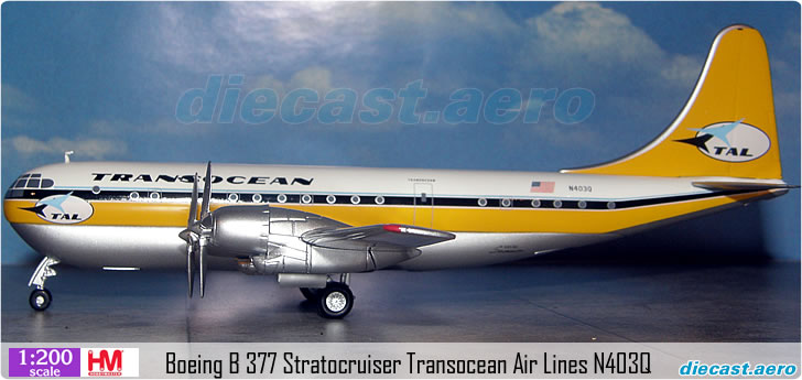 Boeing B 377 Stratocruiser Transocean Air Lines N403Q