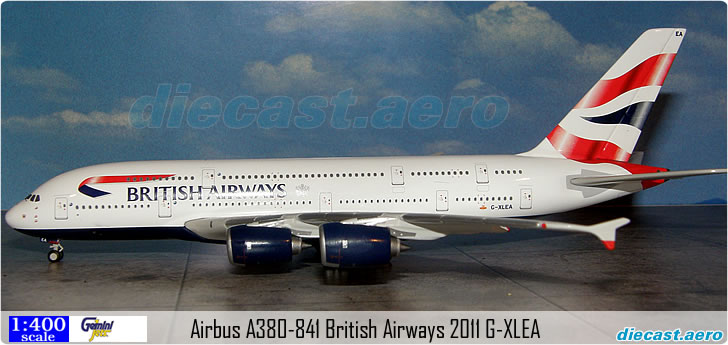 Airbus A380-841 British Airways 2011 G-XLEA