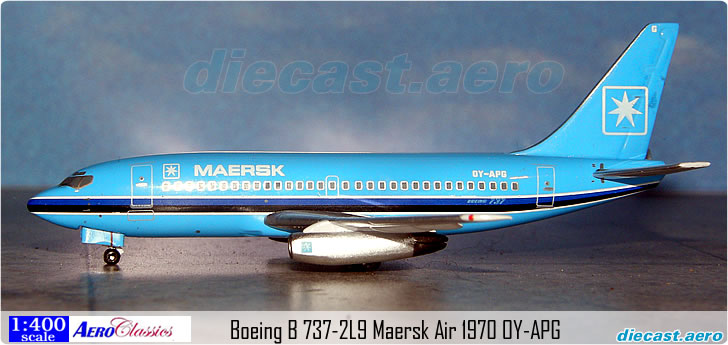 Boeing B 737-2L9 Maersk Air 1970 OY-APG