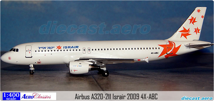 Airbus A320-211 Israir 2009 4X-ABC