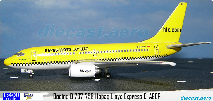Boeing B 737-75B Hapag Lloyd Express D-AGEP