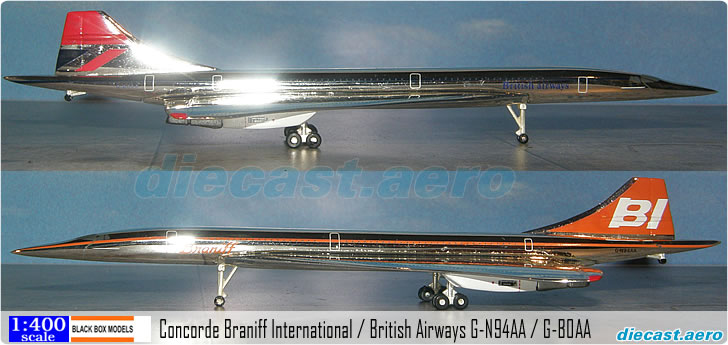 Concorde Braniff International / British Airways G-N94AA / G-BOAA