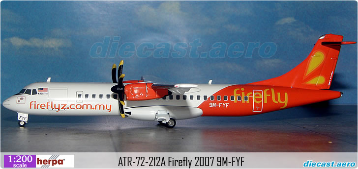 ATR-72-212A Firefly 2007 9M-FYF