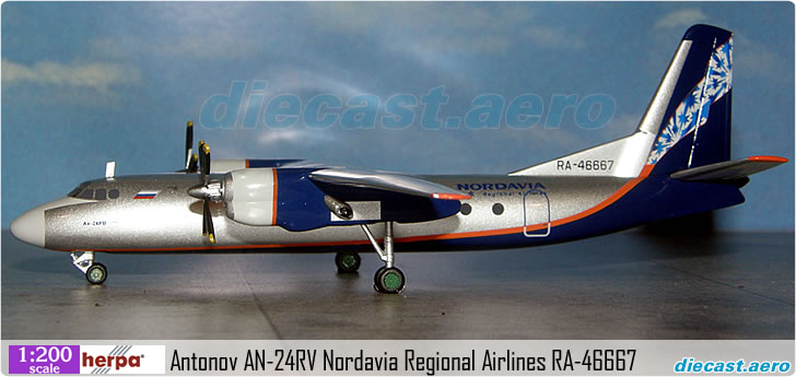 Antonov AN-24RV Nordavia Regional Airlines RA-46667
