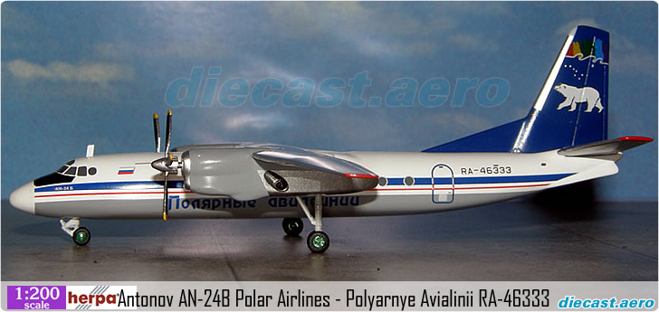 Antonov AN-24B Polar Airlines - Polyarnye Avialinii RA-46333