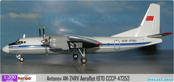 Antonov AN-24RV Aeroflot 1970 CCCP-47353