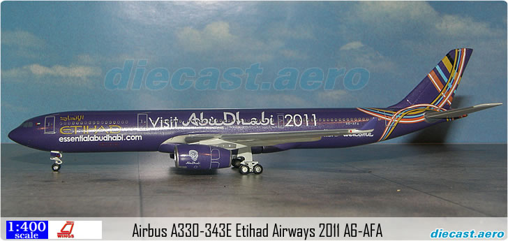 Airbus A330-343E Etihad Airways 2011 A6-AFA