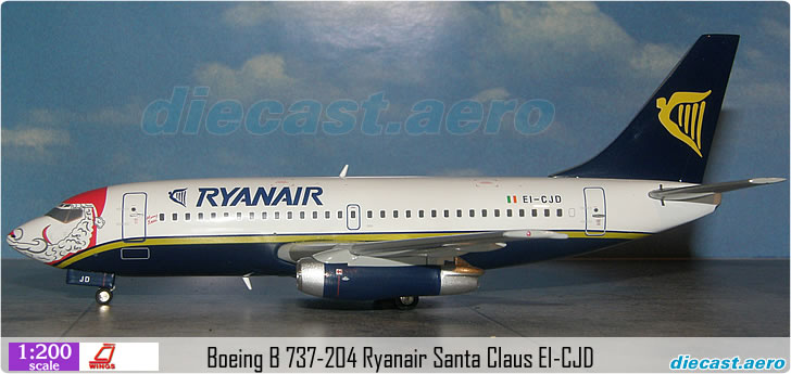 Boeing B 737-204 Ryanair Santa Claus EI-CJD