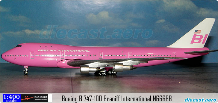 Boeing B 747-100 Braniff International N666BB