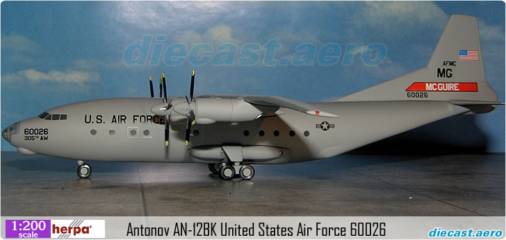 Antonov AN-12BK United States Air Force 60026