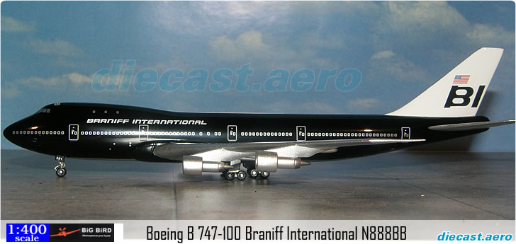Boeing B 747-100 Braniff International N888BB