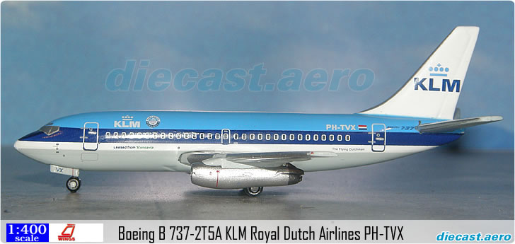 Boeing B 737-2T5A KLM Royal Dutch Airlines PH-TVX