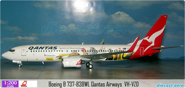 Boeing B 737-838WL Qantas Airways  VH-VZD