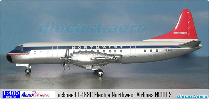 Lockheed L-188C Electra Northwest Airlines N130US