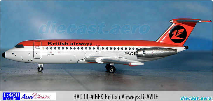 BAC 111-416EK British Airways G-AVOE
