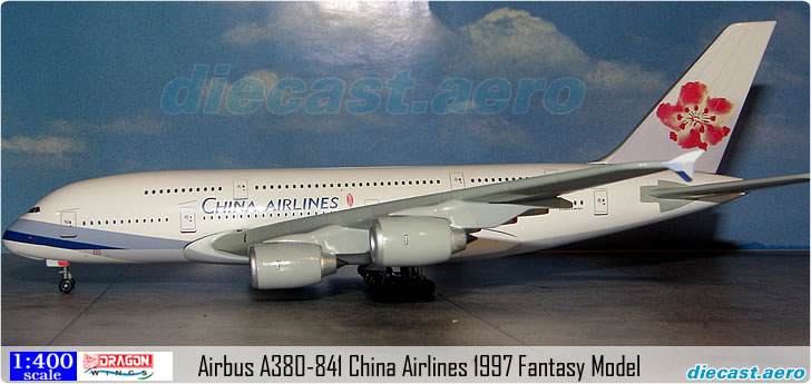 Airbus A380-841 China Airlines 1997 Fantasy Model
