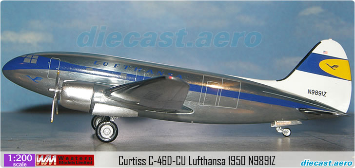 Curtiss C-46D-CU Lufthansa 1950 N9891Z
