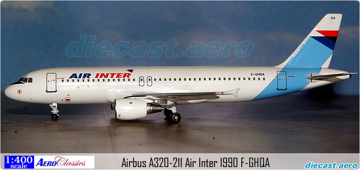 Airbus A320-211 Air Inter 1990 F-GHQA