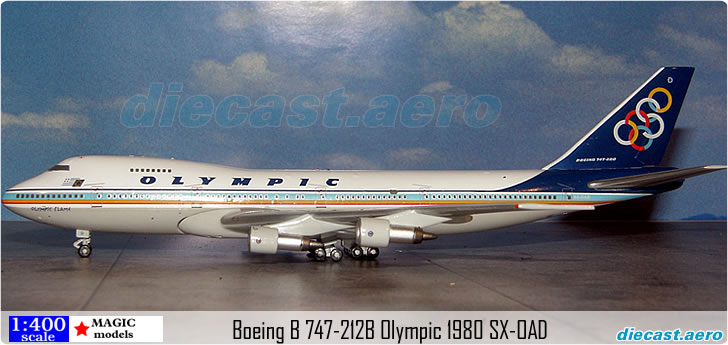 Boeing B 747-212B Olympic 1980 SX-OAD