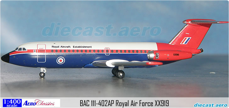 BAC 111-402AP Royal Air Force XX919