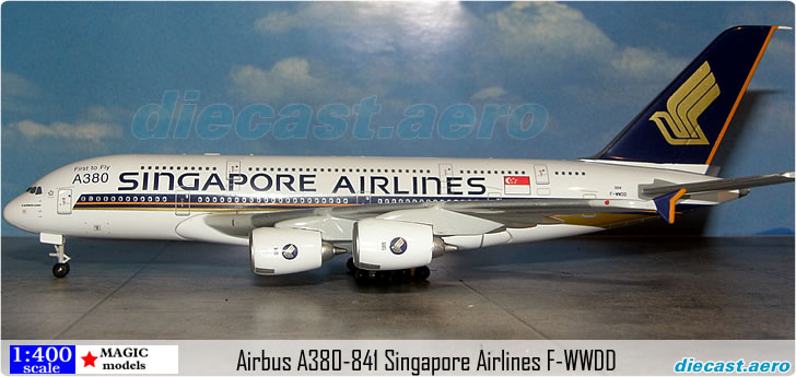 Airbus A380-841 Singapore Airlines F-WWDD