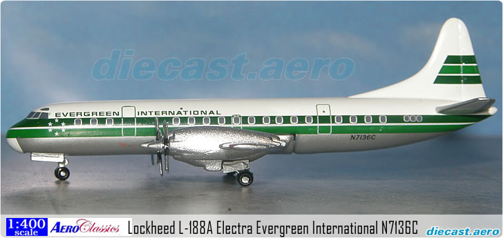 Lockheed L-188A Electra Evergreen International N7136C