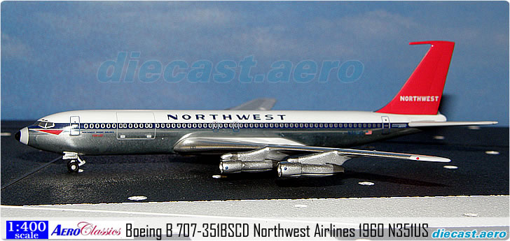 Boeing B 707-351BSCD Northwest Airlines 1960 N351US