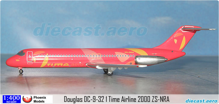 Douglas DC-9-32 1 Time Airline 2000 ZS-NRA