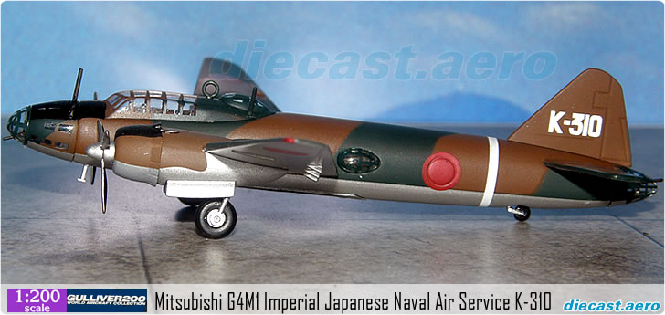 Mitsubishi G4M1 Imperial Japanese Naval Air Service K-310