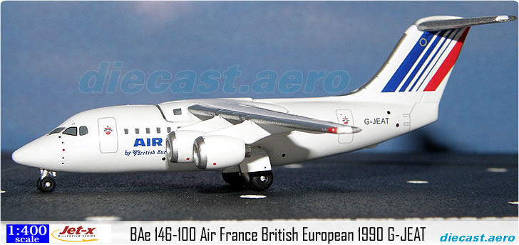 BAe 146-100 Air France British European 1990 G-JEAT