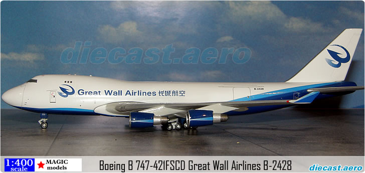 Boeing B 747-421FSCD Great Wall Airlines B-2428