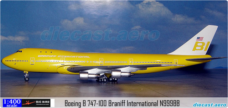 Boeing B 747-100 Braniff International N999BB