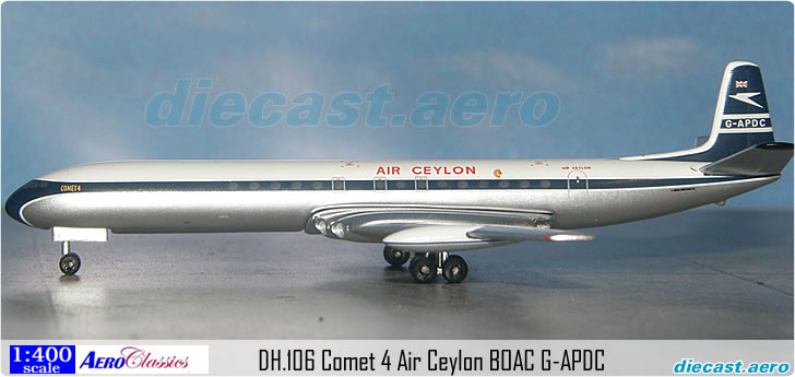 DH.106 Comet 4 Air Ceylon BOAC G-APDC