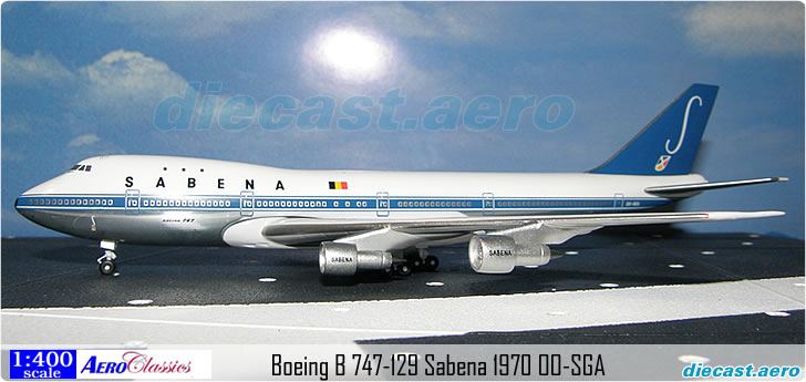 Boeing B 747-129 Sabena 1970 OO-SGA