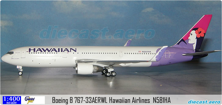 Boeing B 767-33AERWL Hawaiian Airlines  N581HA